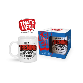 Kubek That's Life - To nie trening, to styl życia